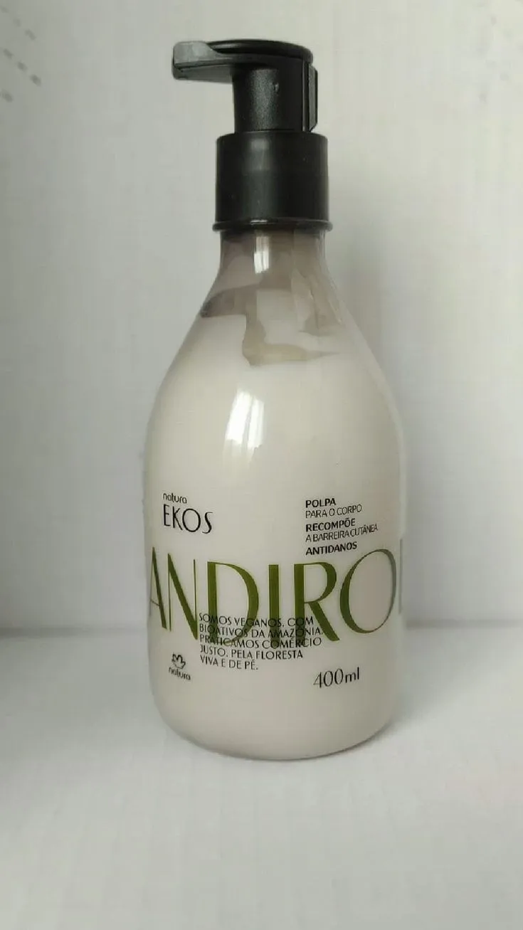 Polpa Hidratante para o corpo Andiroba. 400 ml