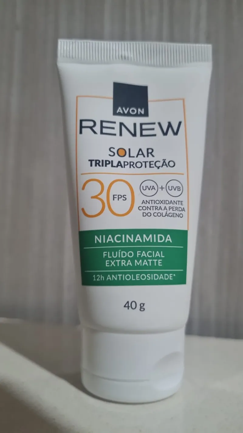 Protetor Solar Facial FPS 30. 40g