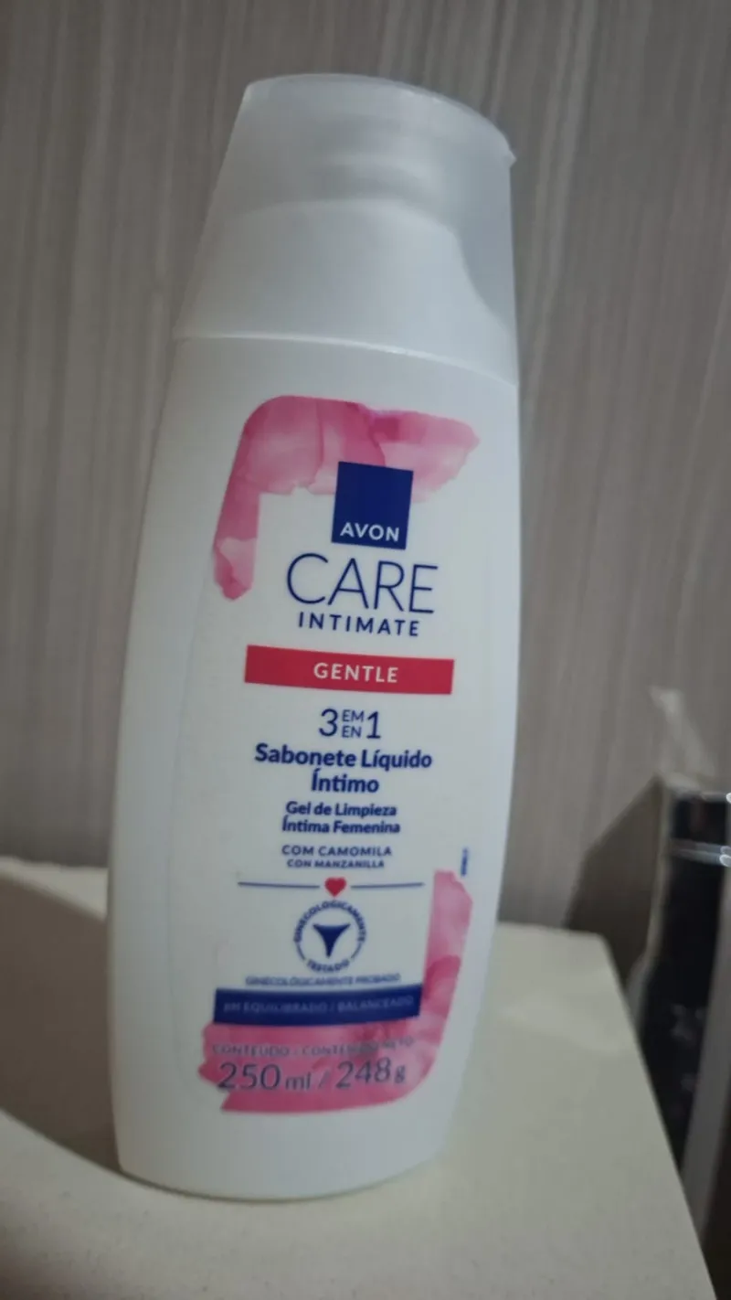 Sabonete Líquido Íntimo Gentle. 250 ml